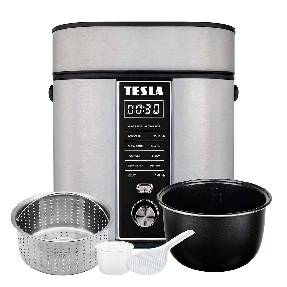 Multicooker Tesla RC400 Low Carb 400W 2,1l Kosz do gotowania na parze