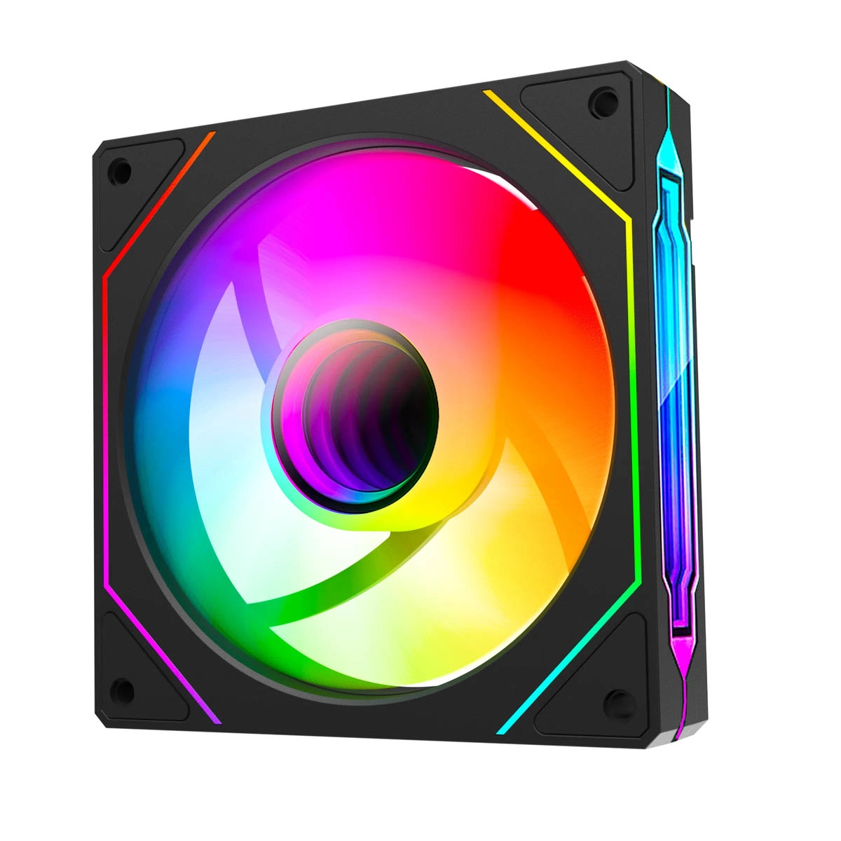 Wentylator Rampage 7C-120S 120mm ARGB Czarny
