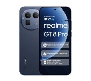 realme GT 8 Pro 12/256GB 6,79" 144Hz 200Mpix Niebieski - Kup na Raty - RRSO 0%