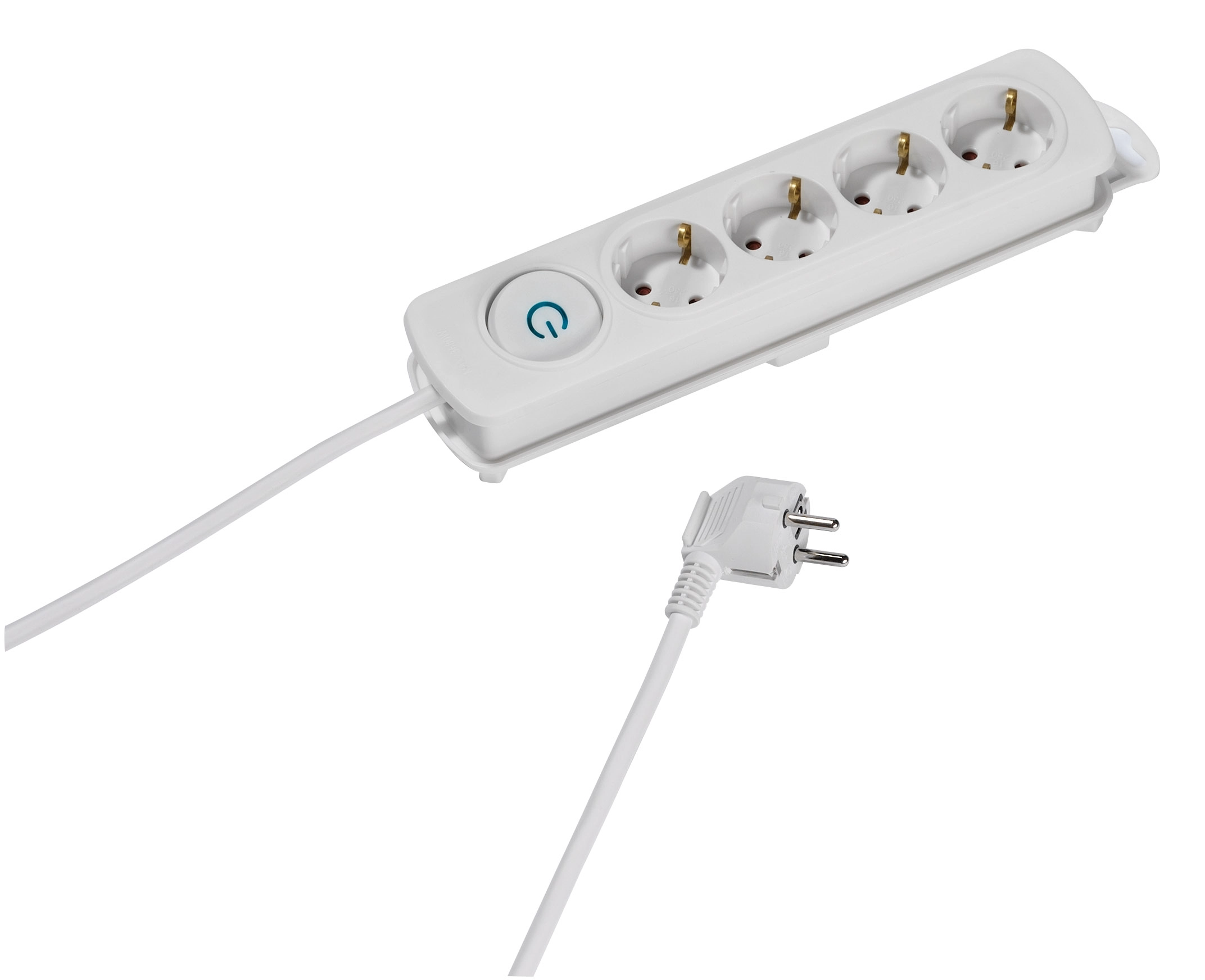 Listwa Vivanco 37643 4 gniazda 1,4m Biały