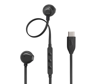Słuchawki przewodowe JBL Tune 305C USB-C Douszne Czarny