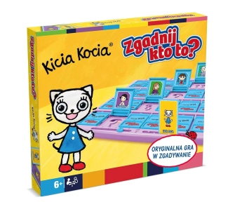 Gra planszowa ZGADNIJ KTO TO? Kicia Kocia