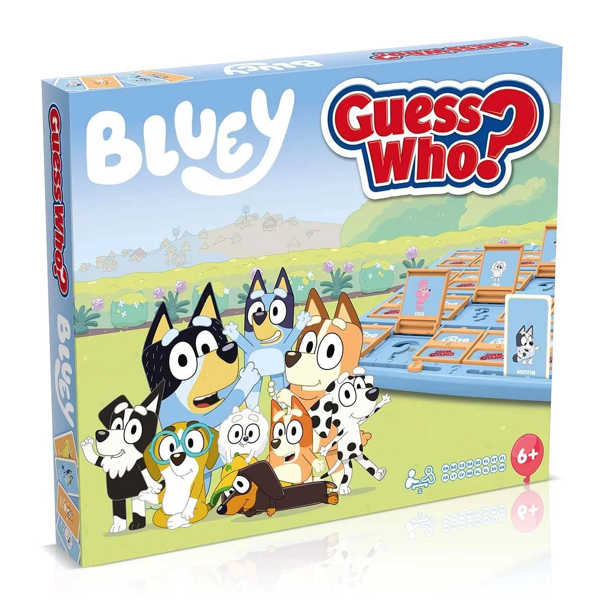 Gra planszowa Zgadnij kto to? Bluey