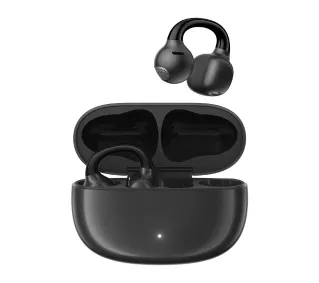 Edifier Comfo Q Konstrukcja klipsa Przewodnictwo Powietrzne Bluetooth 5.4 Funkcje AI Czarny