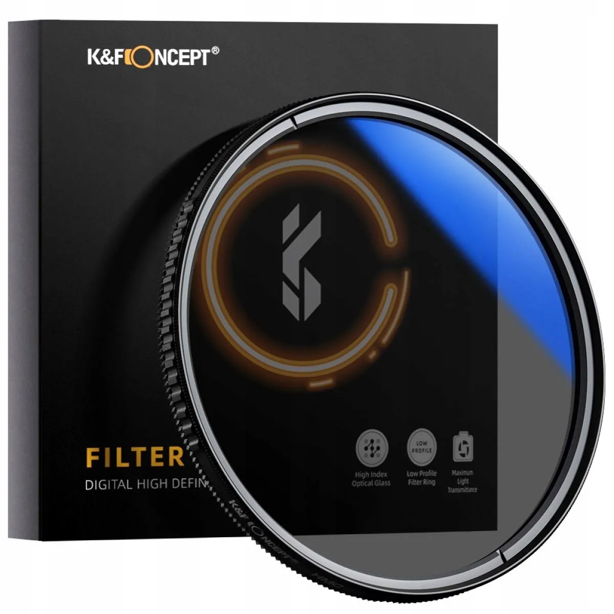Filtr K&F Concept KF01.1442 CPL HD MC Slim C 82mm