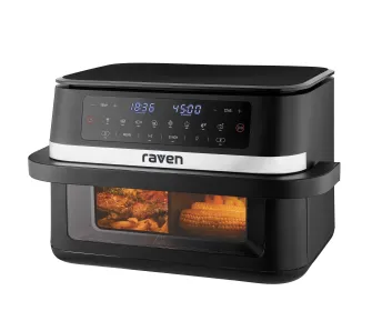 Air fryer Raven EFN013 Frytownica niskotłuszczowa 2950W 11,5l Jedna duża komora lub dwie regulowane
