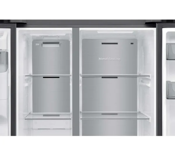 Samsung SBS RS70F64KETEO Funkcje AI Pełny No Frost 178,4cm Kostkarka Zdalne sterowanie Stal Szczotkowana - Kup na Raty - RRSO 0%