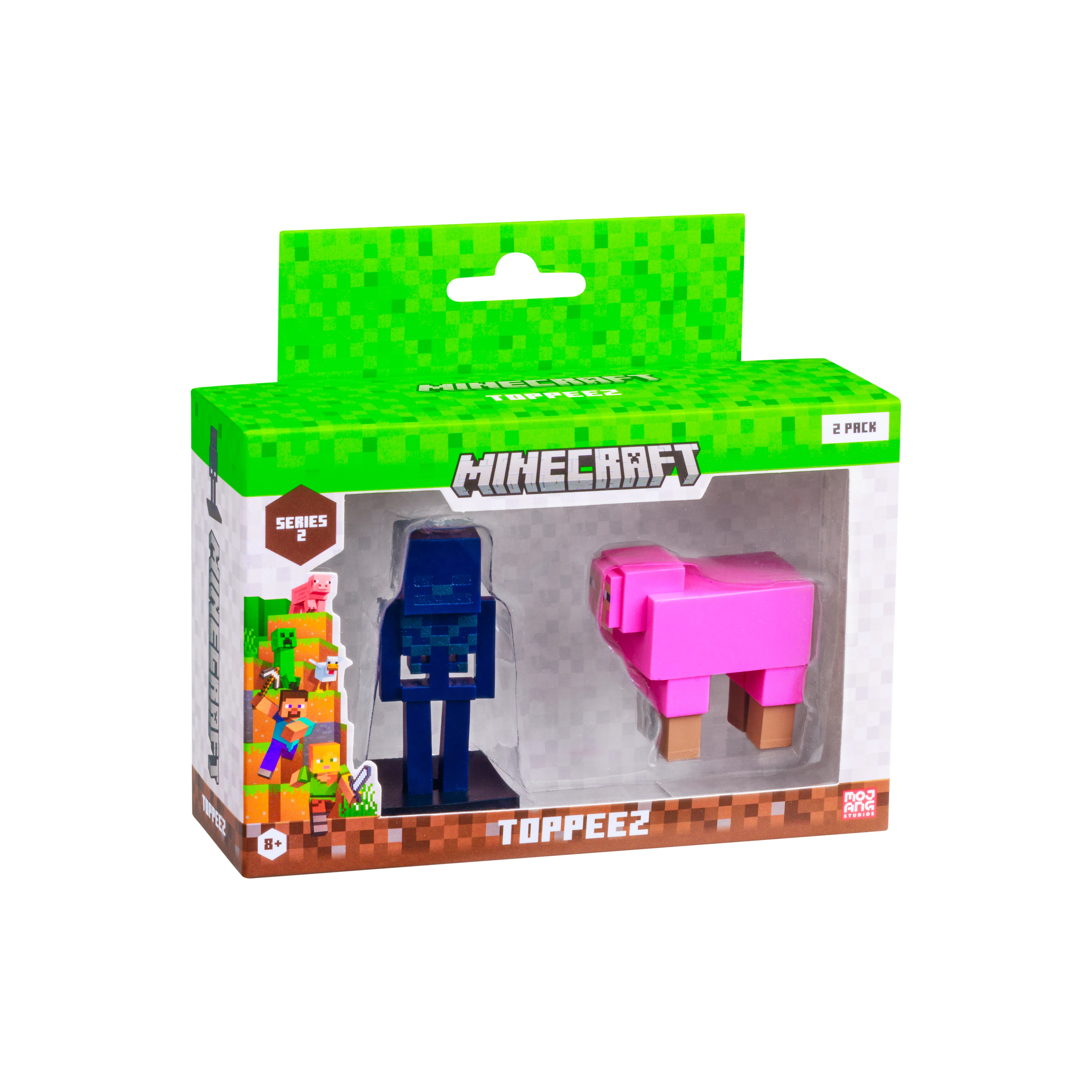 Figurka PMI Kids World Minecraft Toppeez S2- 2 Pack