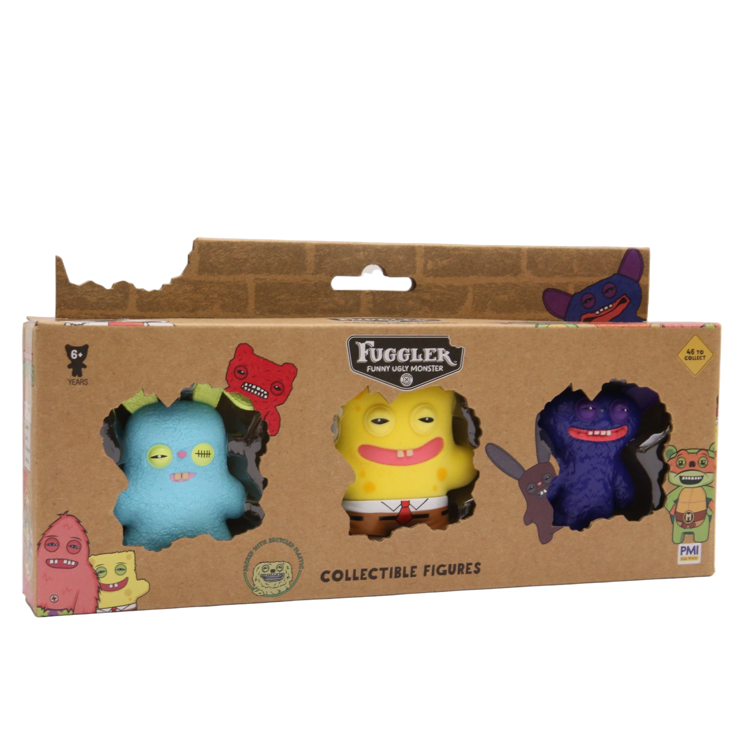 Figurka PMI Kids World Fuggler Funny Ugly Monster S2 - 3 Pack