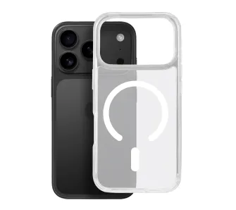 Etui Roobix Clarion MagSafe do iPhone 17 Pro Przezroczysty