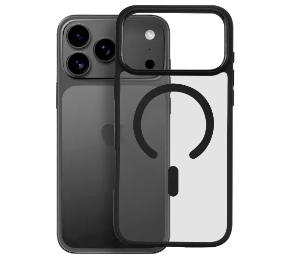 Roobix Dusky MagSafe do iPhone 17 Pro Max Czarny matowy