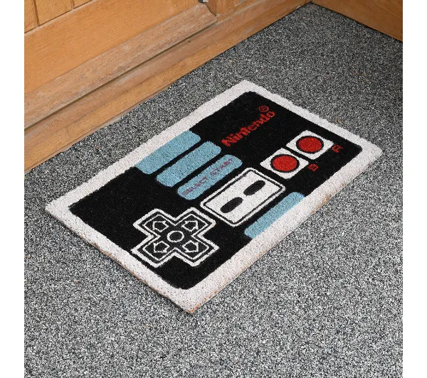 Pyramid Coir Doormat Nintendo NES Controller