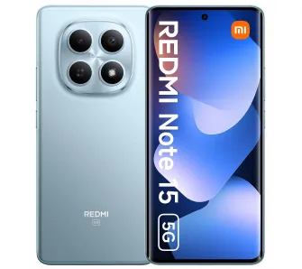 Smartfon Xiaomi REDMI Note 15 5G 6/128GB Funkcje AI 6,77" 120Hz 108Mpix Niebieski