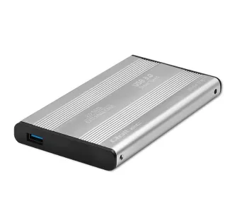 Obudowa Qoltec 51871 HDD SSD 2.5" SATA3 USB 3.0 Srebrny