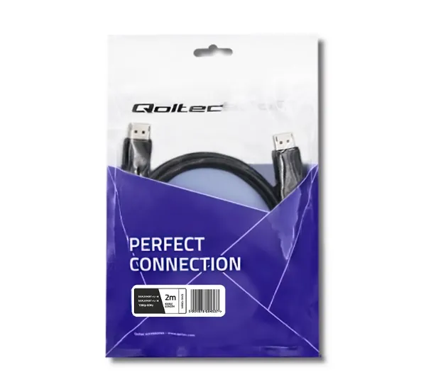 Qoltec V1.1 50453 2m Czarny