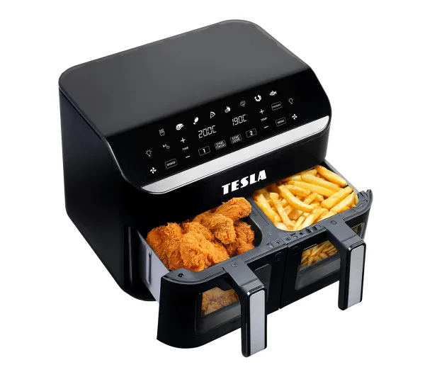 Tesla AirCook DualZone Q460 XXL 2400W 9l - Kup na Raty - RRSO 0%
