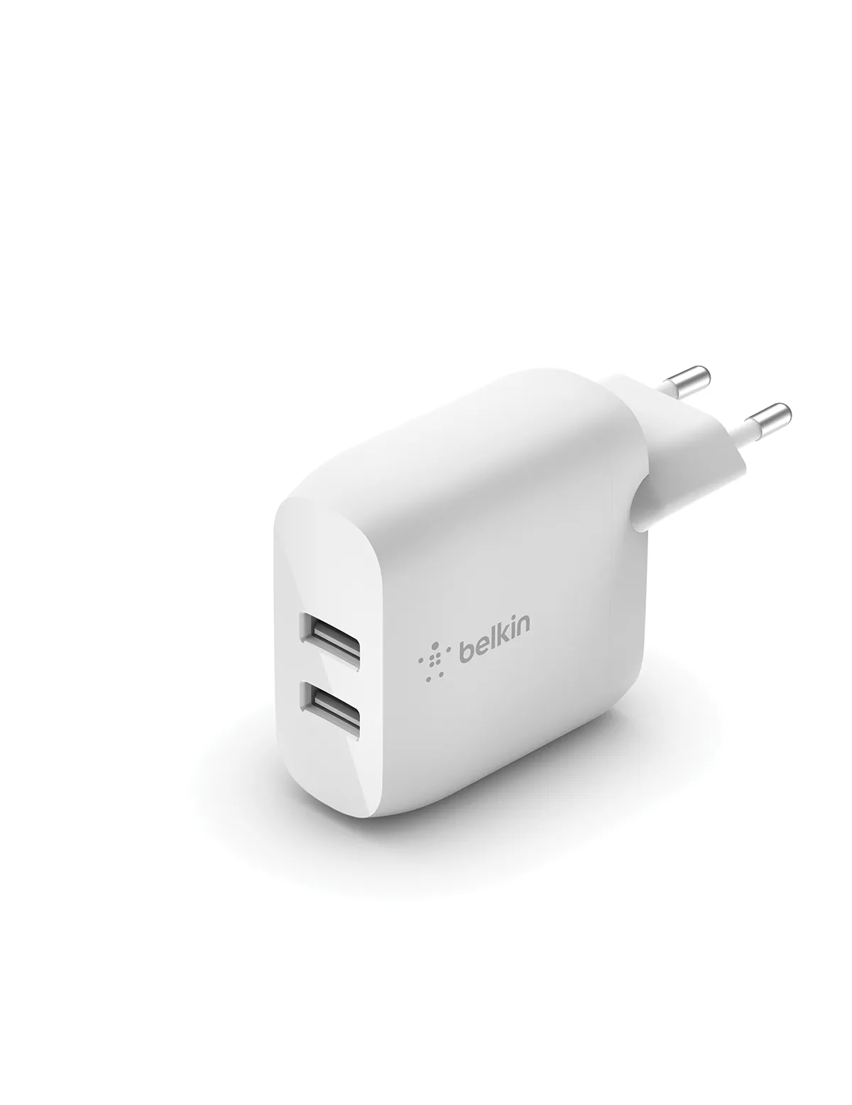 Ładowarka sieciowa Belkin BoostCharge 2x USB-A 24W Biały