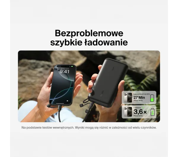 Belkin BoostCharge 20000mAh 20W Czarny
