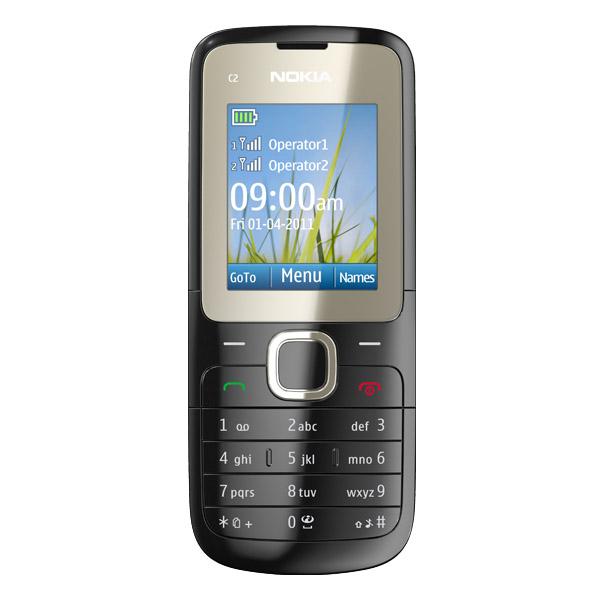 Nokia C2-00 (czarny)
