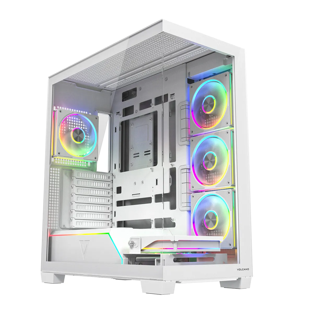 Obudowa MODECOM Volcano Stellar Plus 5F ARGB Biały
