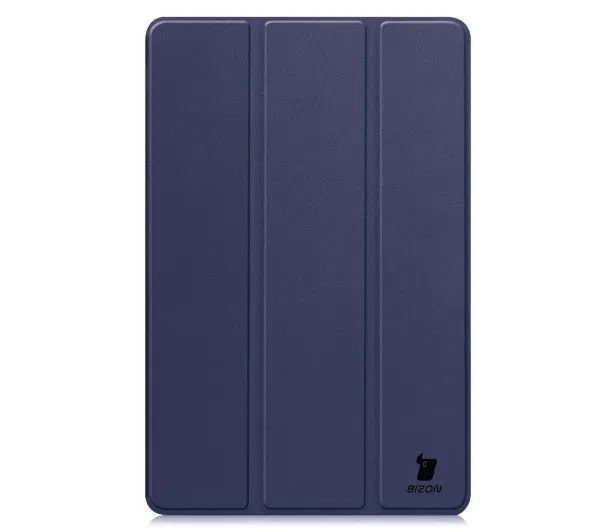 Bizon Case Tab Croc z klapką do Samsung Galaxy Tab S10 FE Plus Granatowy