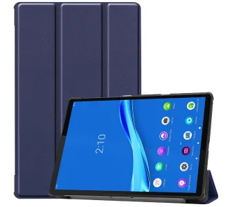 Etui na tablet Bizon Case Tab Croc z klapką do Lenovo Tab M10 Plus 1/2 gen. Granatowy