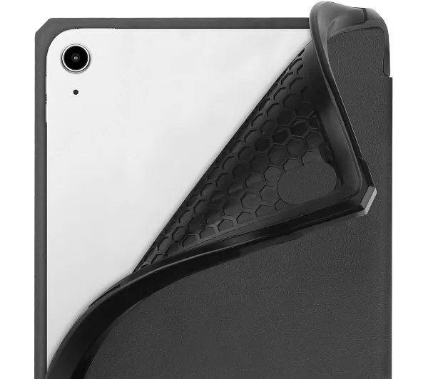Bizon Case Tab Lizard z klapką do do iPad Mini 7 2024 / 6 2021 Czarny