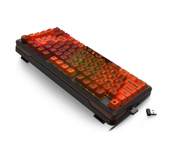 Redragon K681LK-RGB-PRO K4PUC21N0 Pro Lion L Czarno-Czerwony - Kup na Raty - RRSO 0%