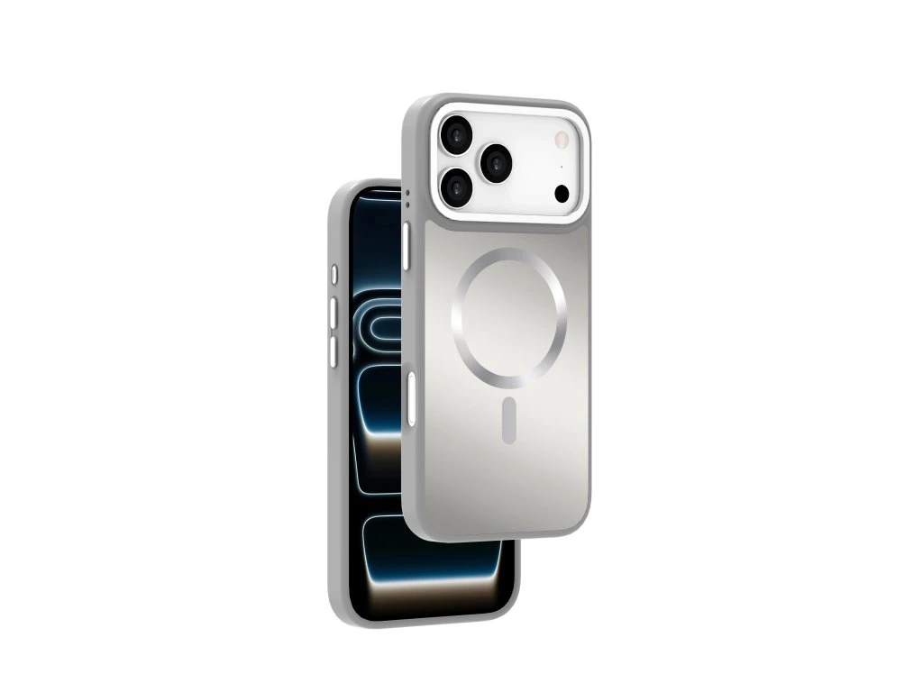 Etui Winner WG Shining Elegance MagSafe iPhone 17 Pro Srebrny