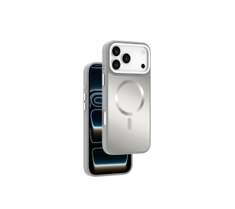 Etui Winner WG Shining Elegance MagSafe iPhone 17 Pro Srebrny