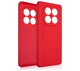 Beline Silicone do Xiaomi Redmi Note 14 Pro 5G Czerwony