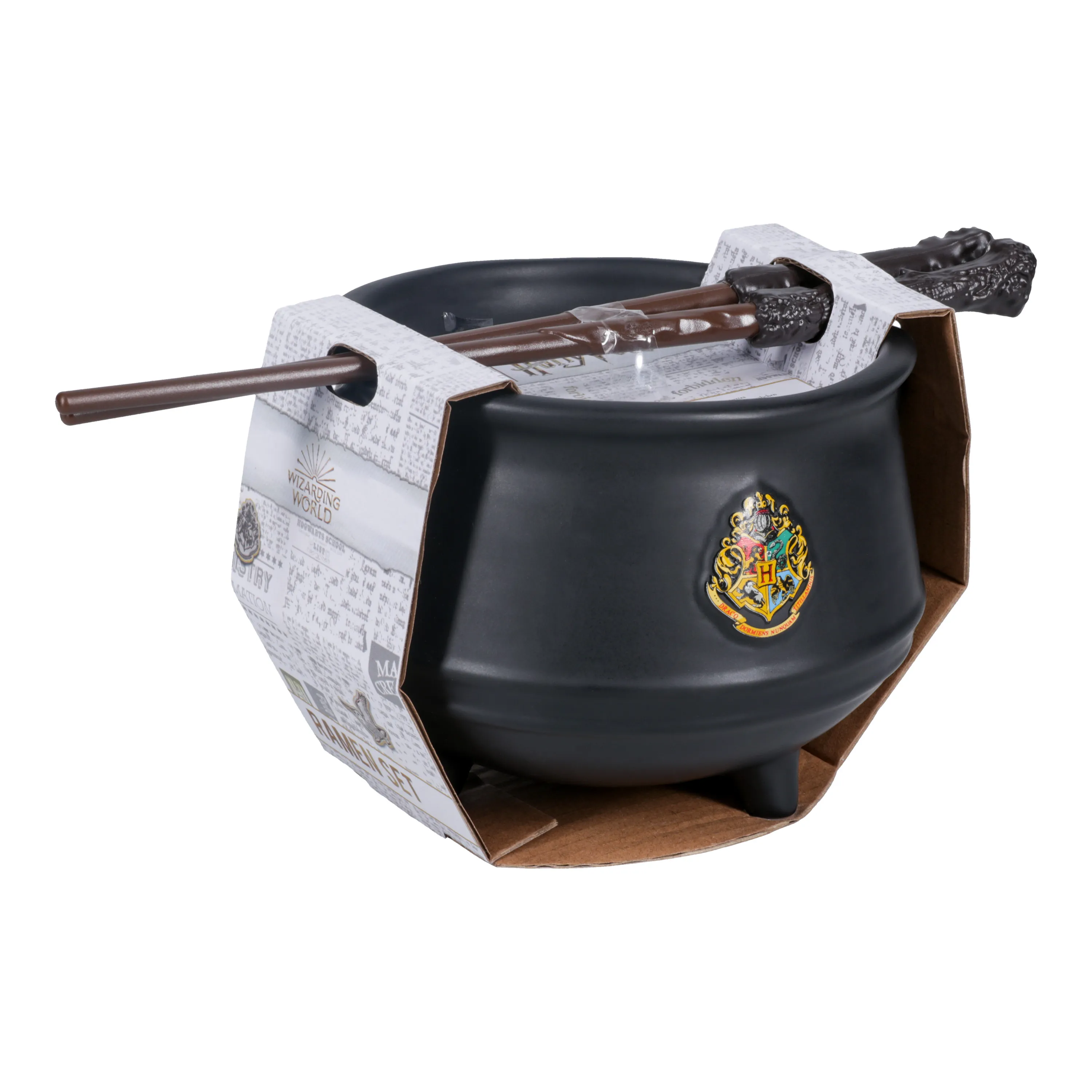 Zestaw Paladone Harry Potter Cauldron Ramen Set Kociołek i pałeczki