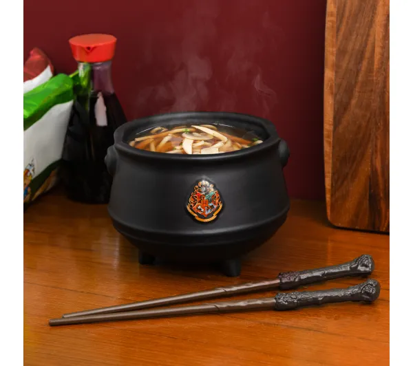 Paladone Harry Potter Cauldron Ramen Set Kociołek i pałeczki