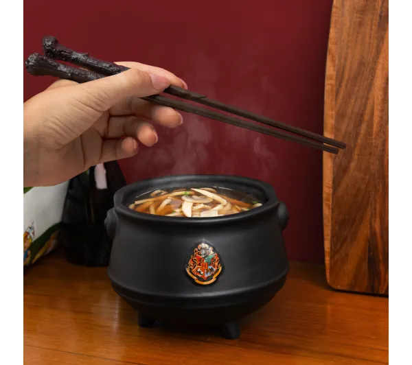 Paladone Harry Potter Cauldron Ramen Set Kociołek i pałeczki
