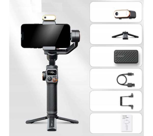 Hohem iSteady M6 + mikrofon Hawk HW-MIC101 - Kup na Raty - RRSO 0%