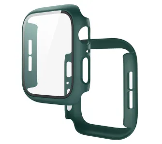 Etui Bizon Case Watch Adamo do Apple Watch SE 3 / SE 2 / SE / 6 / 5 / 4 40mm Matowy ciemnozielony