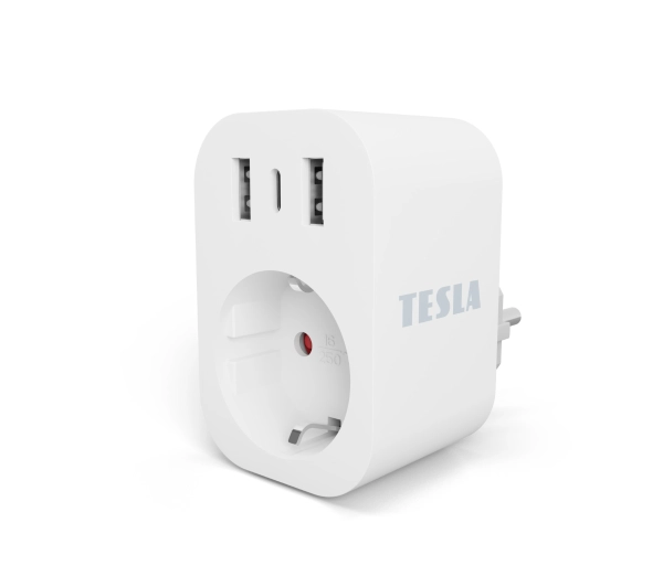 Inteligentne gniazdka - Tesla SP300 3 USB