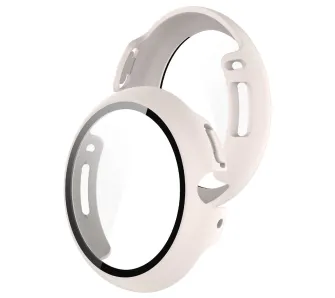 Etui Bizon Case Watch Adamo do Pixel Watch 4 41 mm Matowy beżowy