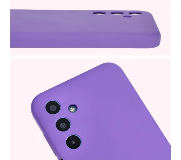 Bizon Soft Case do Samsung Galaxy M35 5G Fioletowy