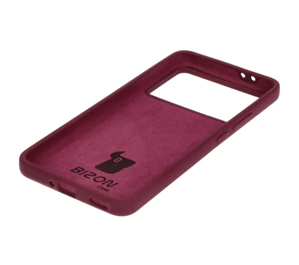 Bizon Soft Case do Xiaomi Poco F6 Pro Ciemnofioletowy