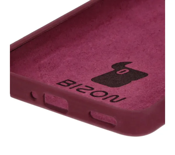 Bizon Soft Case do Xiaomi Poco F6 Pro Ciemnofioletowy