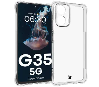 Bizon Salpa do Motorola Moto G35 5G Przezroczysty