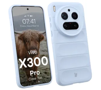 Etui Bizon Tur do Vivo X300 Pro Jasnoniebieski