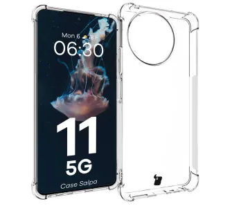 Etui Bizon Salpa do Realme 11 5G Przezroczysty
