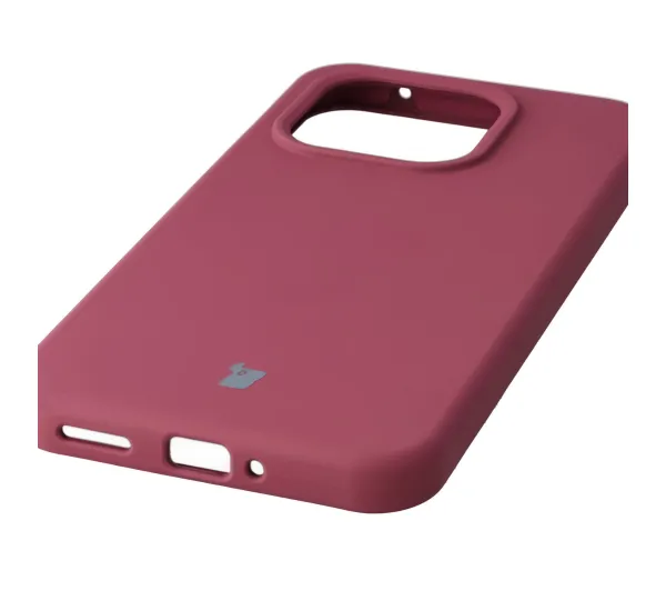 Bizon Soft Case do Xiaomi 15T Ciemnofioletowy
