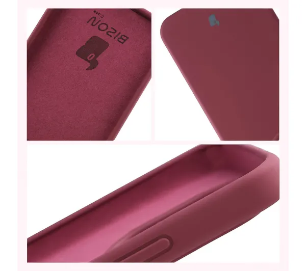 Bizon Soft Case do Xiaomi 15T Ciemnofioletowy