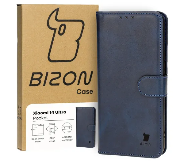 Bizon Pocket do Xiaomi 14 Ultra Granatowy