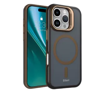 Etui Etteri Morning Fog do iPhone 16 Pro Brązowy