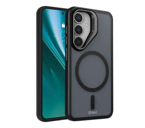 Etteri Morning Fog do Galaxy S25 Czarny