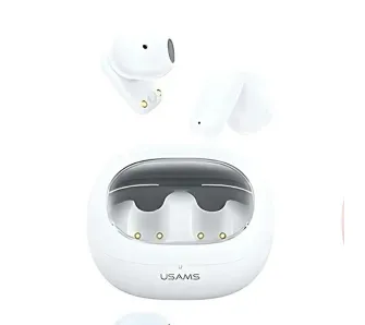 Słuchawki bezprzewodowe USAMS TD 22 Series TWS Douszne Bluetooth 5.3 Biały